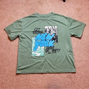 Mint Green Casual T-Shirt